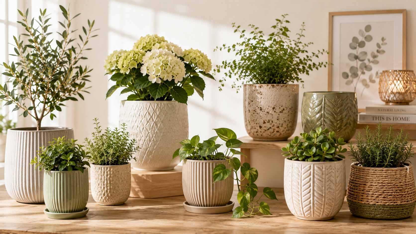 Blumentöpfe & Blumenübertöpfe
